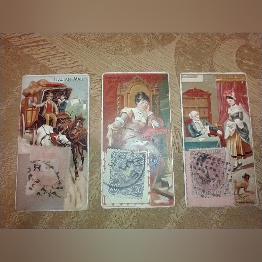 1889 Duke Tobacco Postage Stamp Cards
